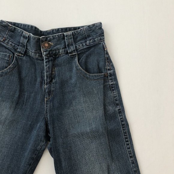 Esprit Jenas Women's 16 Blue Boot Cut Denim Pants Reg Fit Size 26x30 - Picture 4 of 16